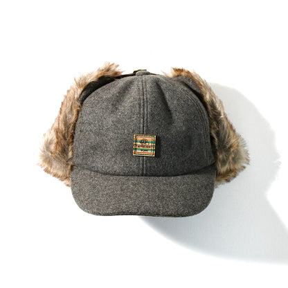 Ear Flap Melton Cap