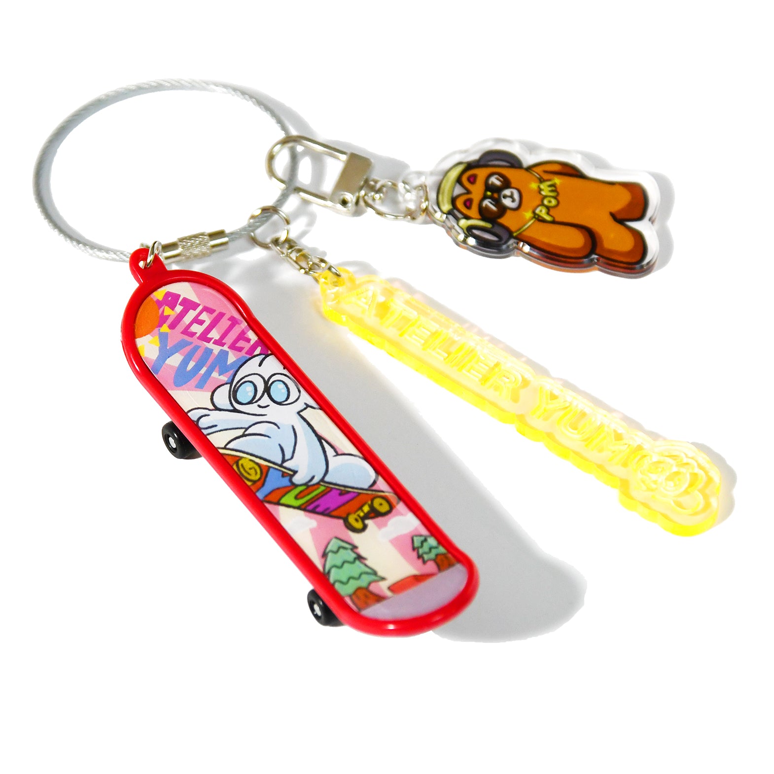 あなただけのオリジナル！高品質ミニチュアスノーボードキーホルダー 送料無料の通販 あなただけのオリジナル！高品質ミニチュア