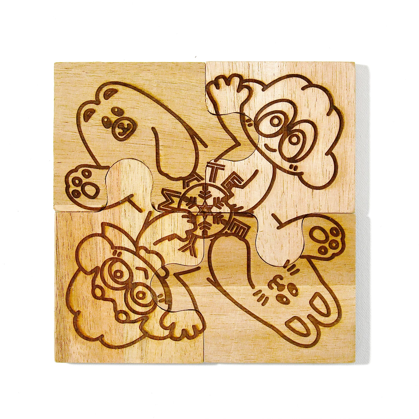 Wooden Puzzle Coaste