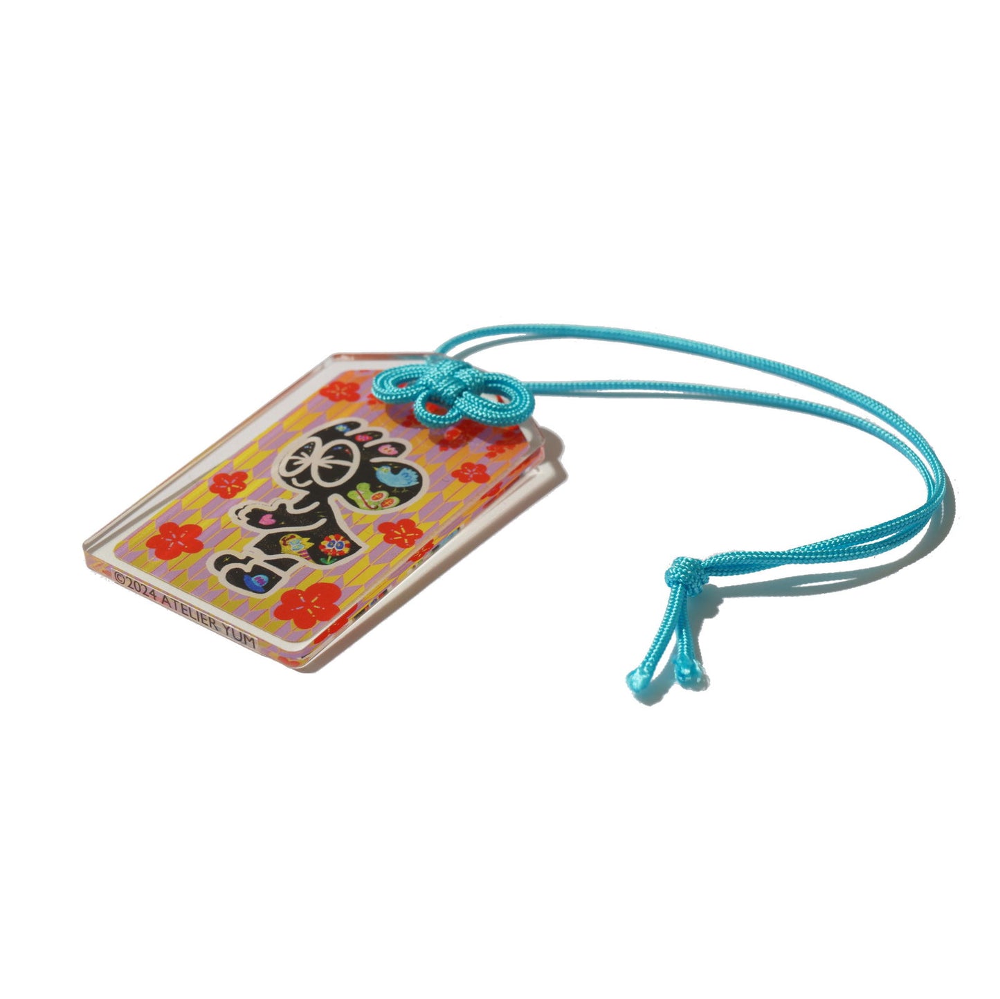 Double-Sided Acrylic Amulet (Success in Exams) Blessed by Kanda Myojin  #tag1# #tag2# #tag3# #tag4#