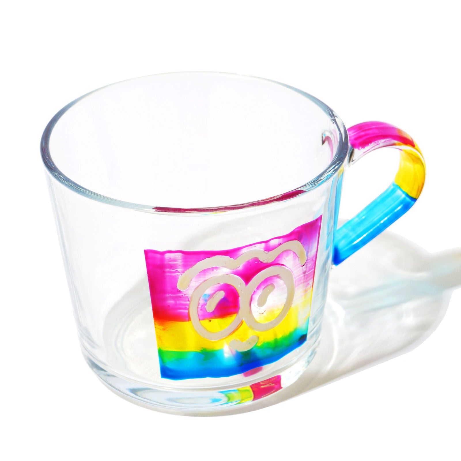 Hand-Painted IKEA Glass Cup 36cl | ATELIER YUM – Atelier Yum