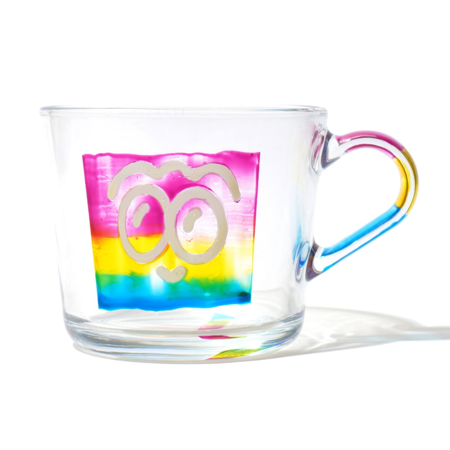 Hand-Painted IKEA Glass Cup 36cl  #tag1# #tag2# #tag3# #tag4#