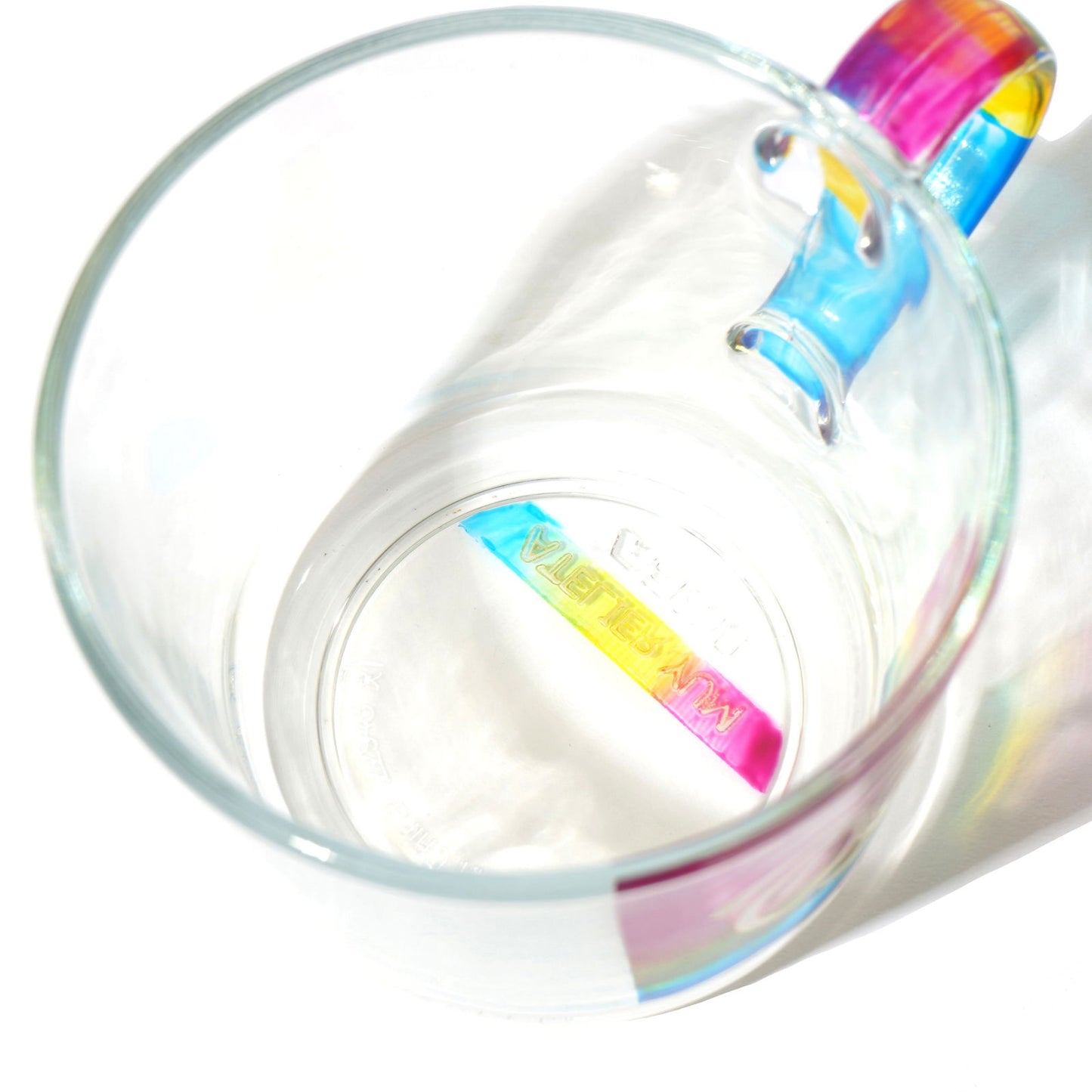 Hand-Painted IKEA Glass Cup 36cl  #tag1# #tag2# #tag3# #tag4#