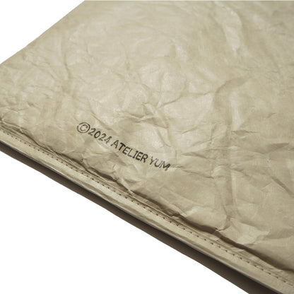 Hand Stenciled Tyvek Cushion Case (Gray)  #tag1# #tag2# #tag3# #tag4#