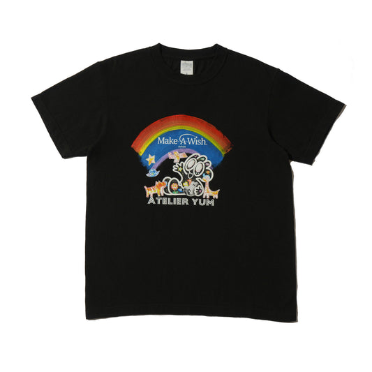 【Make-A-Wish of Japan Collaboration Product】Organic Cotton T-Shirt Rainbow (S/M/L/XL)  #tag1# #tag2# #tag3# #tag4#