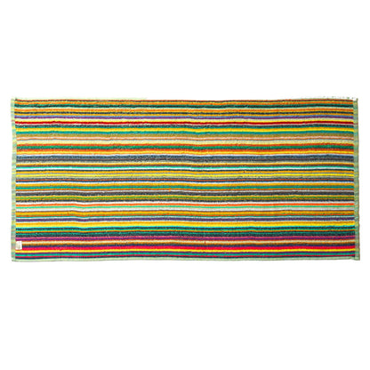 Multicolor Border Silk Hand-Printed Bath Towel  #tag1# #tag2# #tag3# #tag4#