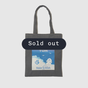 【Make-A-Wish of Japan】 Denim Tote Bag/ デニムトート