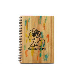 Wood Notebook with Watco Oil Finish