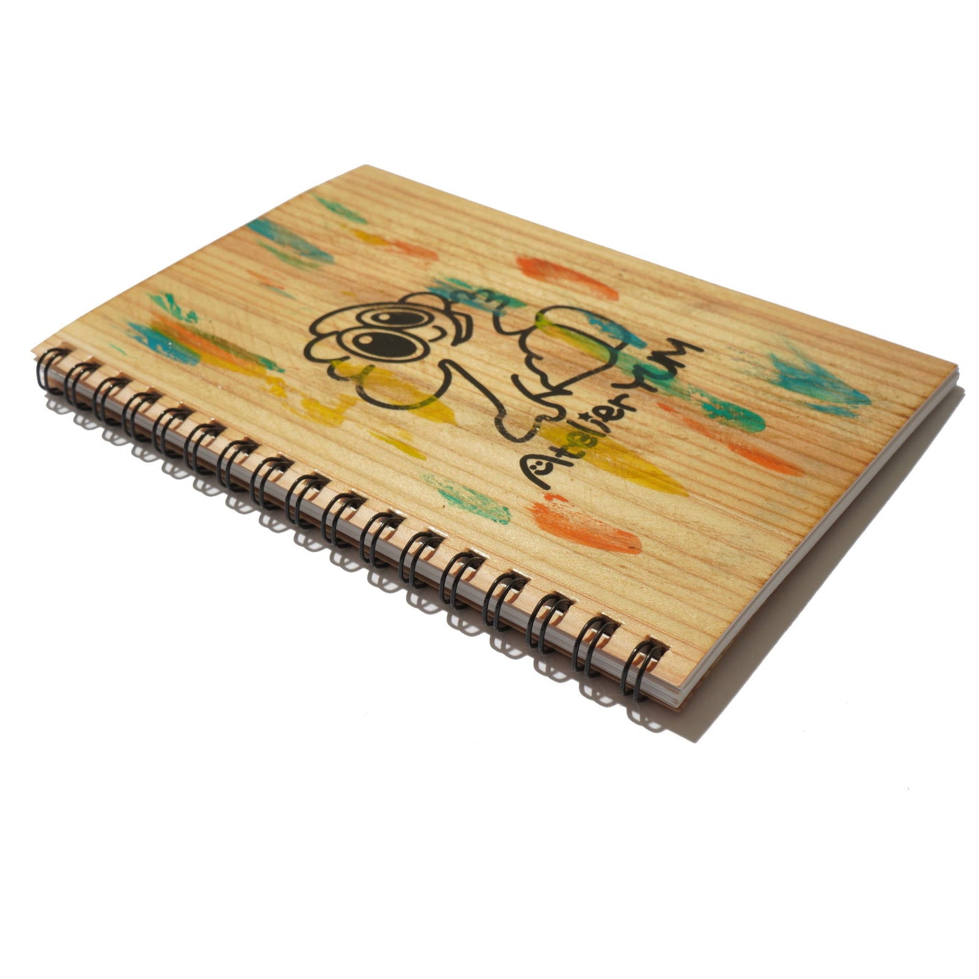 Wood Notebook with Watco Oil Finish  #tag1# #tag2# #tag3# #tag4#