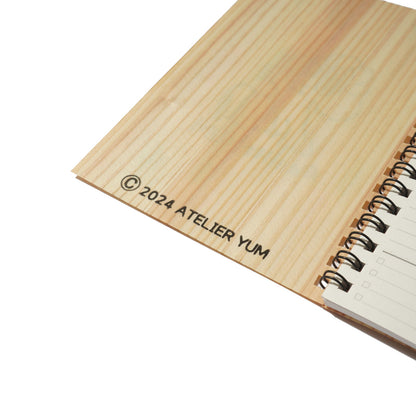 Wood Notebook with Watco Oil Finish  #tag1# #tag2# #tag3# #tag4#