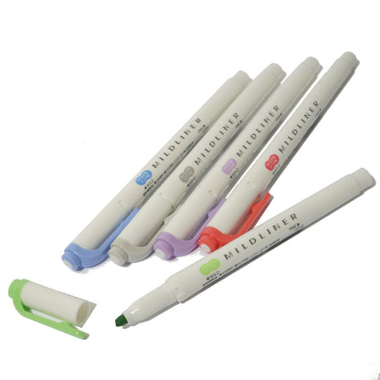 Zebra Mildliner, 5 Colors  #tag1# #tag2# #tag3# #tag4#